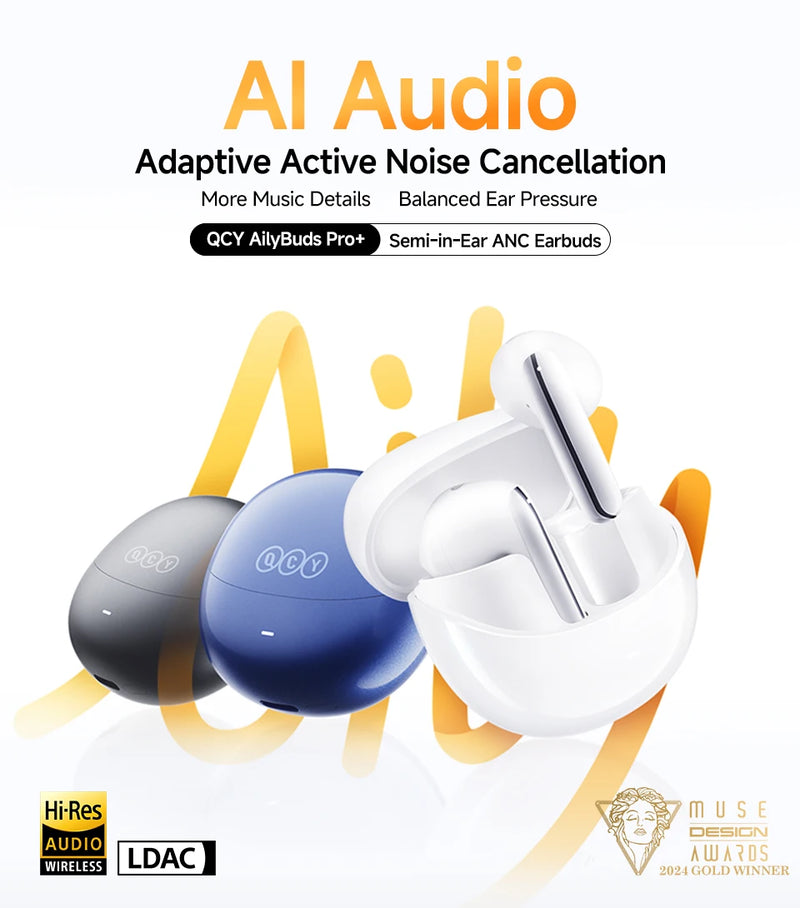 QCY HT10 AilyBuds Pro+ Earphone - Bluetooth 5.3